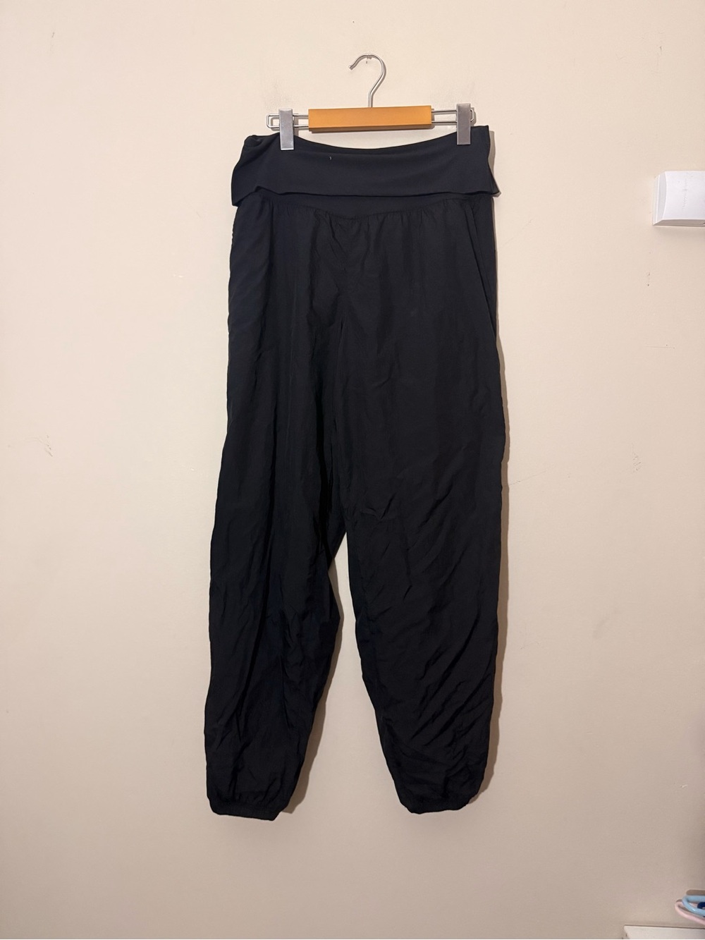 lululemon athletica Black Track Joggers